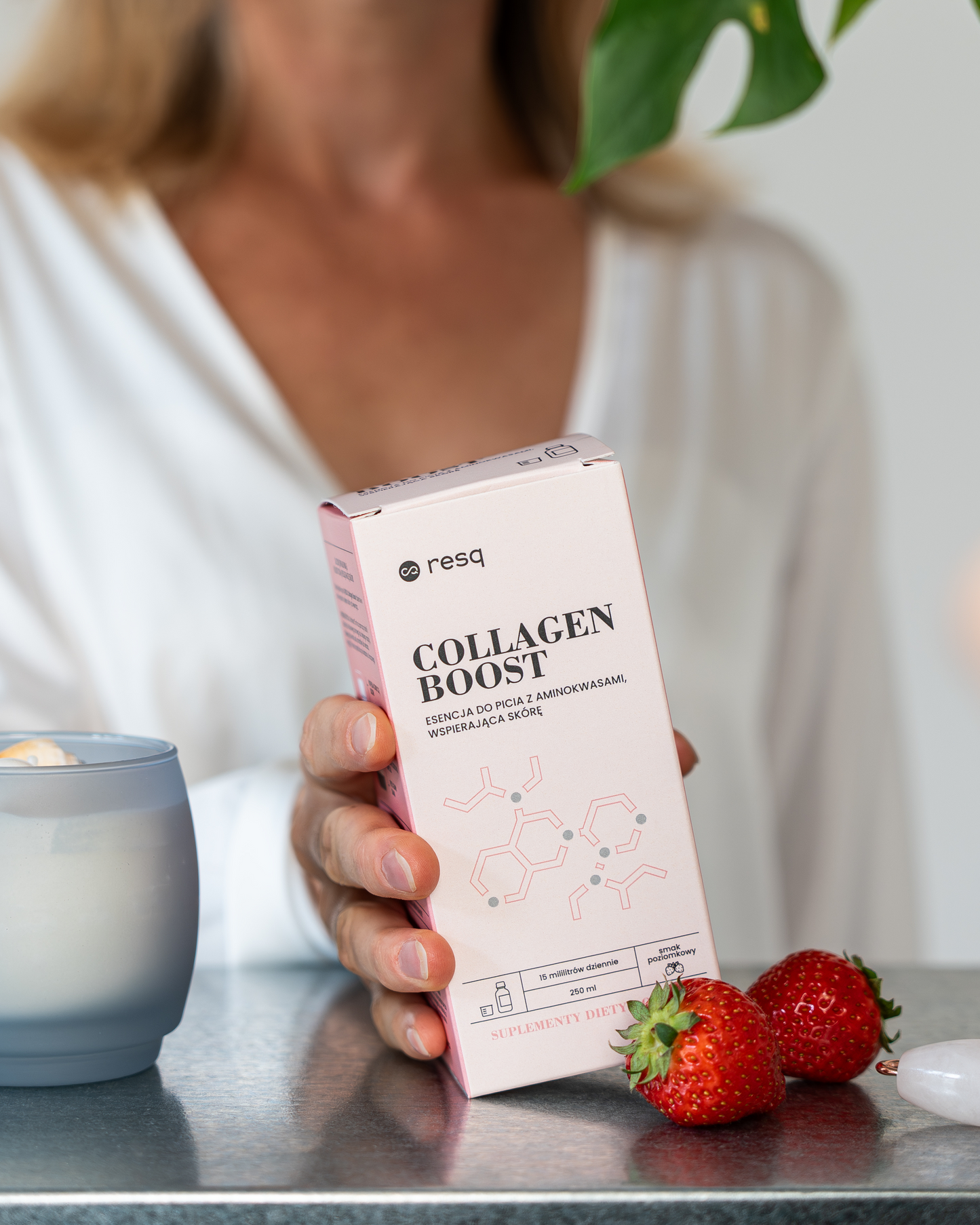 Collagen Boost – wegański suplement wspierający elastyczność i nawilżenie skóry