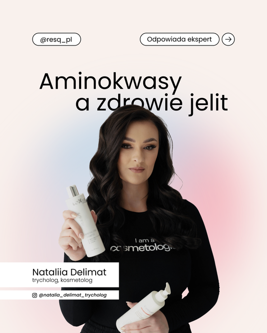 Aminokwasy a zdrowie jelit — co warto wiedzieć? Ekspert wyjaśnia