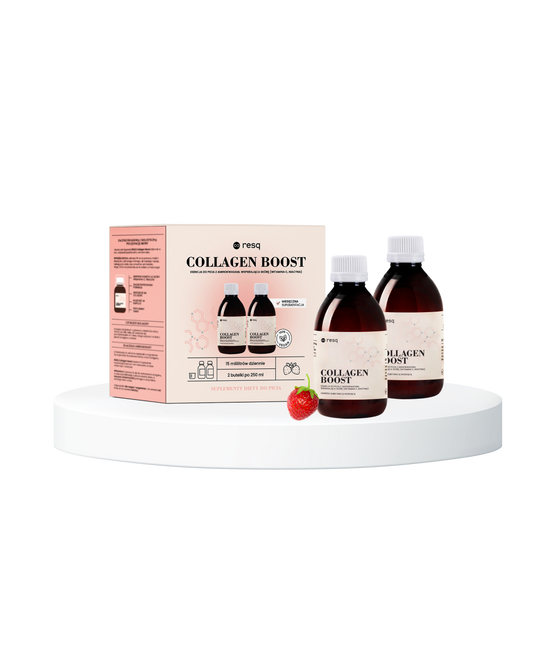 Collagen Boost – wegański suplement wspierający elastyczność i nawilżenie skóry