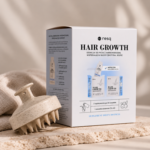 Hair Growth x2 (miesiąc) + masażer GRATIS