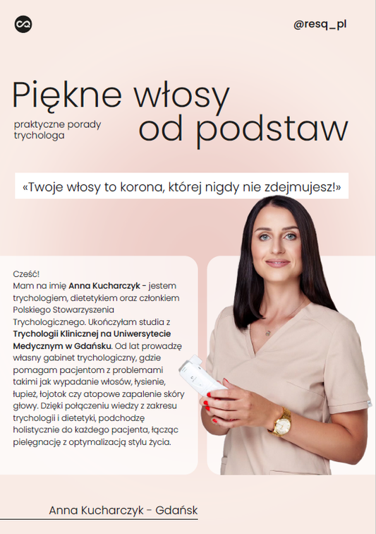 E-book "Piękne włosy: praktyczne porady trychologa" (PDF do pobrania)