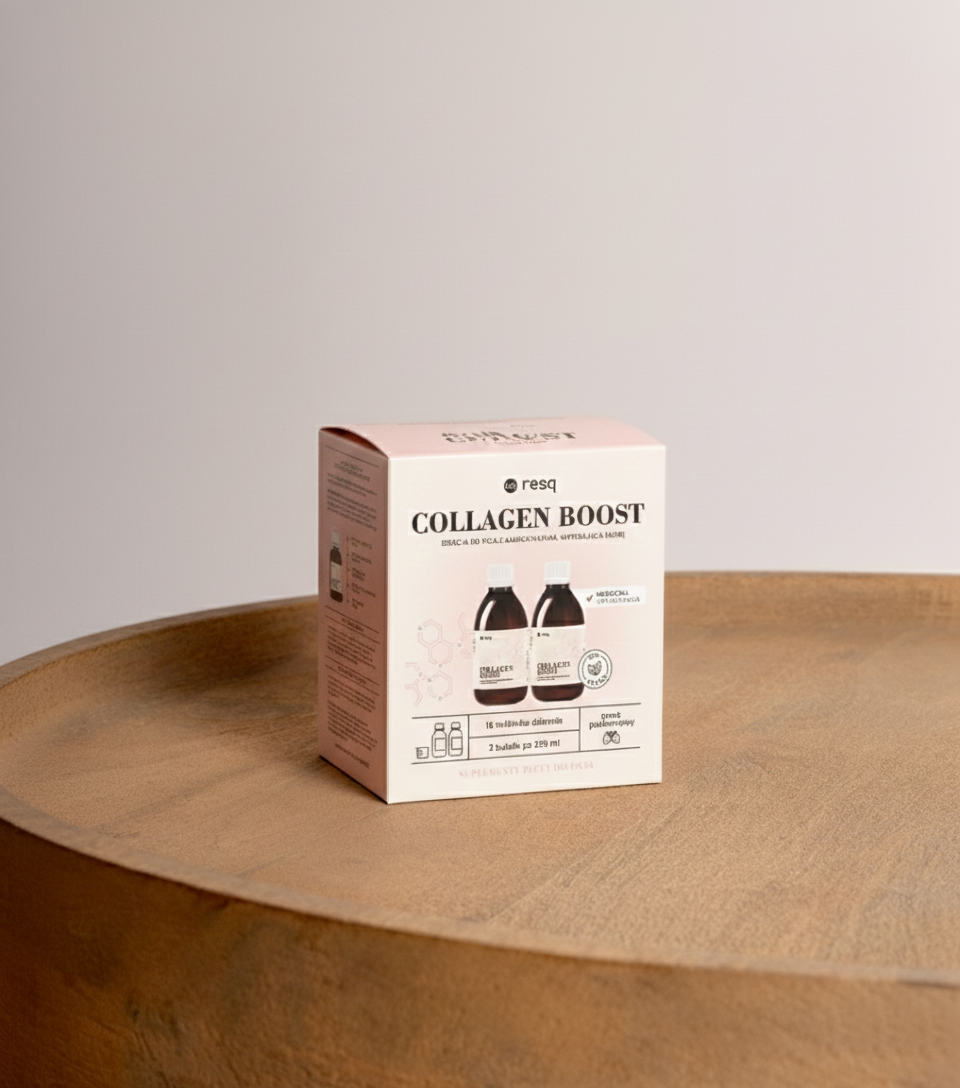 Collagen Boost – wegański suplement wspierający elastyczność i nawilżenie skóry